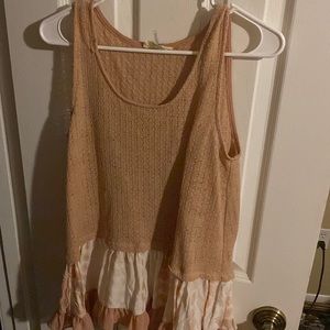 Sleeveless tank
